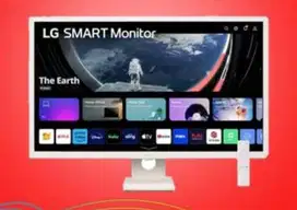 LG 32SR50F-W 32” FHD IPS Smart with WebOS Gaming Monitor [1080,60Hz]