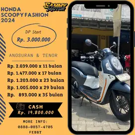 SCOOPY FASHION 2024