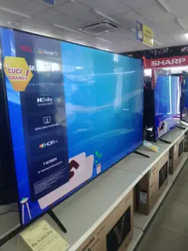 SmartTv TCL 75 inchi promo dari akulaku