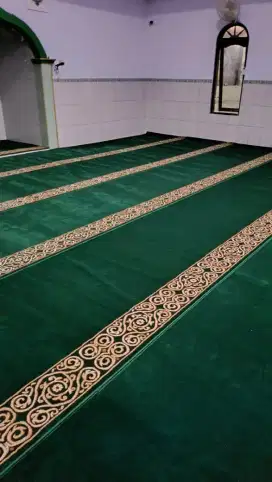 Tersedia Karpet sajadah Masjid import pembelian menyesuaikan kebutuhan
