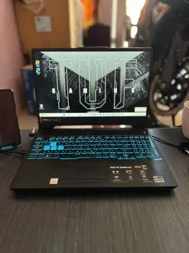 Laptop asus tuf gaming A15 Ryzen 7 rtx 2050 ram 16/512gb like new
