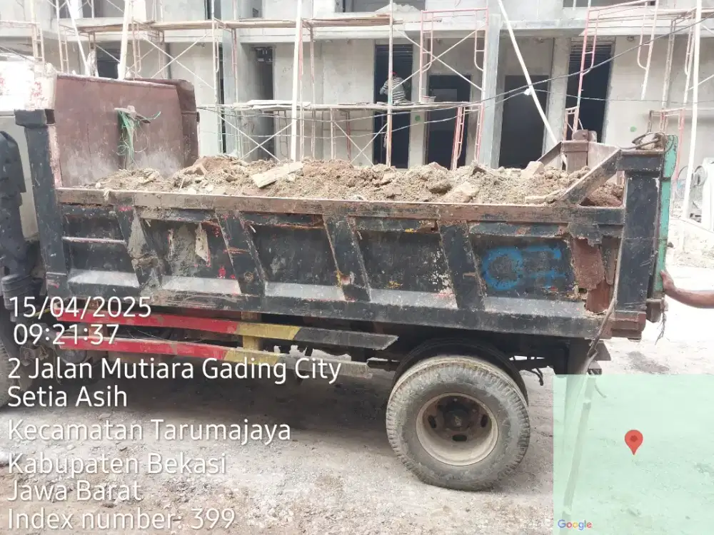 Urugan puing tanah halus