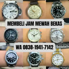 TERIMA JUAL BELI JAM BEKAS MEWAH ROLEX OMEGA BVLGARI CARTIER TUDOR TAG