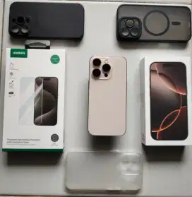 IPHONE 16 PRO 256 GARANSI RESMI LIKENEW