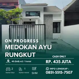 MEDOKAN AYU 435 Juta!️On Progress Rumah 1 Lantai dekat UPN Rungkut