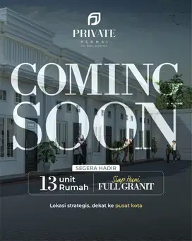 New komplek private permai siap huni daerah cemara dan krakatau