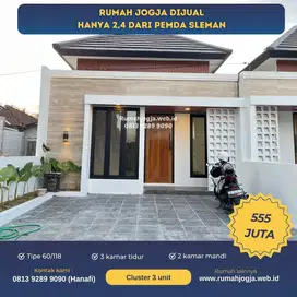 Rumah Cantik Minimalis dekat Pemda Sleman