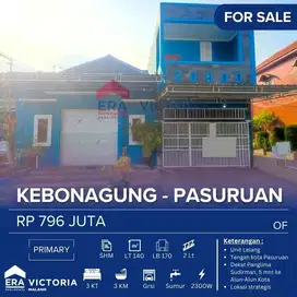 Unit lelang Tengah Kota Pasuruan Dekat Panglima Sudirman