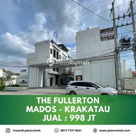 Rumah lebar 7m komplek the fullerton daerah krakatau kota medan