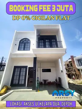 For Sale - Rumah eropa di kelapa dua 2 menit Mako Brimob