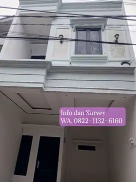 Rumah Cluster di Srengseng Sawah Jagakarsa Jaksel