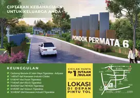 Rumah murah lokasi strategis pinggir jalan raya