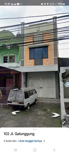 Rumah Toko Galunggung Klojen Malang