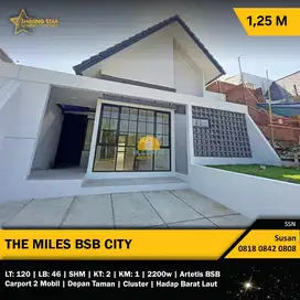 Dijual Murah Rumah siap pakai Baru di The Miles BSB Semarang
