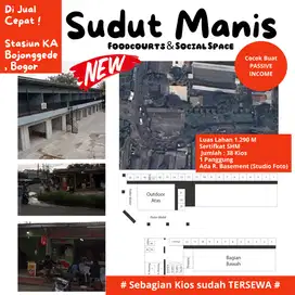 Foodcourt Baru, Pinggir jalan Ramai, Cocok buat Passive Income !