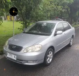 Toyota Corolla Altis 2002 1.8 G A/T (Bandung, Matic, Pribadi, Silver)