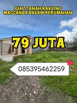 DIJUAL TANAH KAVLING SIAP BANGUN MACANDA LOKASI STRATEGIS