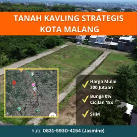 Tanah Kavling Murah + Strategis di Kota Malang