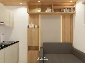 Jasa pembuatan interior Kabinet Serbaguna