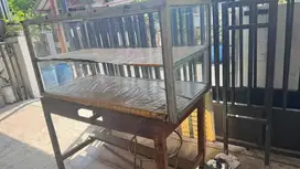 ETALASE KACA BESAR UNTUK WARUNG MAKAN