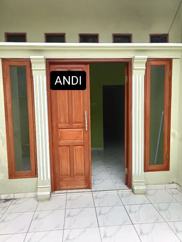 Dikontrakan bulanan (1 ruang tamu; 1 kamar tidur; 1 kamar mandi)