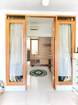 Rumah bumi adupura full furniture tinggal bawA koper