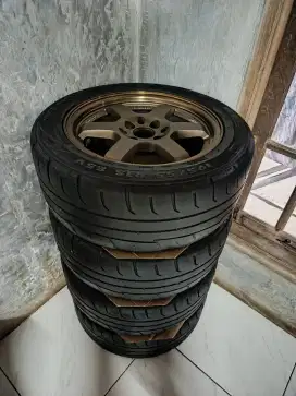 Velg TE37 r15 Doble pcd