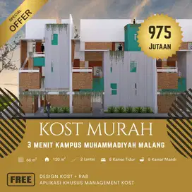 Kost Murah Strategis Hanya 3 Menit Dari Kampus Muhammadiyah Malang
