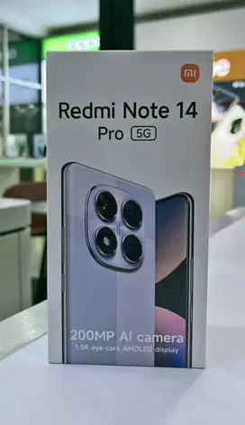 PROMO NEW REDMI NOTE 14 PRO 5G GARANSI RESMI XIAOMI INDONESIA!!