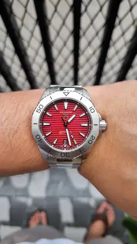 TAG Heuer Aquaracer Professional 200 Date Red Dial Automatic