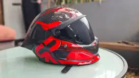 Helm Ruroc Atlas 4.0 Carbon red Inferno