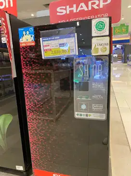 CICILAN KULKAS 1 PINTU SHARP BUNGA 0%