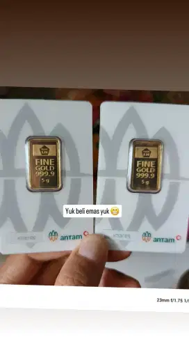 Emas Antam 5 gram RM