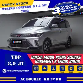[Km 22 Rb - Perorangan]Wuling Confero 1.5 MPV MT 2022 SILVER