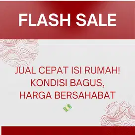 Jual Cepat! Satu Rumah Isi Lengkap Murah Cuma 10 Juta – Nego Halus!