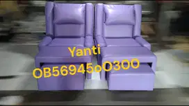 kursi pijat atau terapi,sofa ururt.bangku refleksi mewah