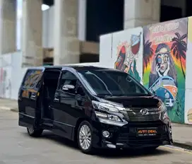 KM 78 RB Toyota Vellfire 2.4 ZG Alles 2013 ISTIMEWA