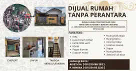 Di jual Rumah luas 93 m² SHM