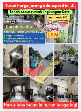 JUAL RUMAH BANYUANYAR SOLO COCOK USAHA