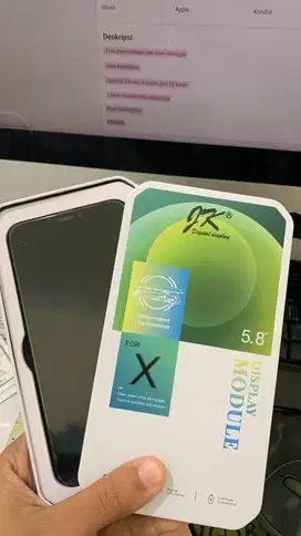 LCD KUALITAS ORI IPHONE X