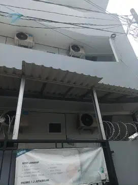 Kost Senen Full 12 Kamar Omzet 200Jt/Thn | ROI 14%Stabil (2x Deposito)
