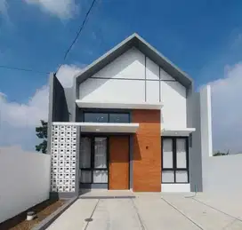 Rumah murah modern hanya 1jta langsung kpr free biaya2 dekat bandara