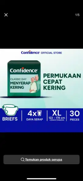 Pampers Dewasa Perekat Ukuran XL