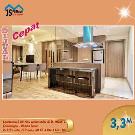 Dijual Apartemen Siap Huni di St.Moritz di Lippo Mal Puri