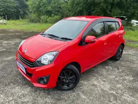 Like New Daihatsu Ayla 1.0 X Bensin-MT 2021 Merah SLO