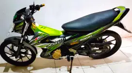satria f 150cc facelite 2014 kmplit ad
