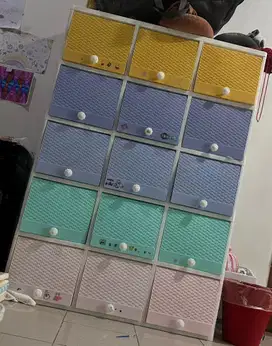 Lemari cabinet club flip 5 warna
