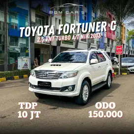 [ TDP 10 JUTA ] TOYOTA FORTUNER G 2.4 DIESEL 4X2 A/T NIK.2013