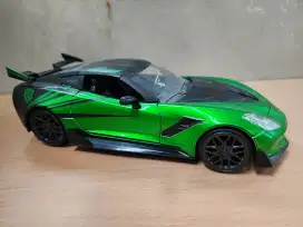 Diecast Chevrolet Stingray C7 Transformers