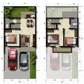 Rumah cluster ICON hook grand Batavia dp.18bulan tangerang